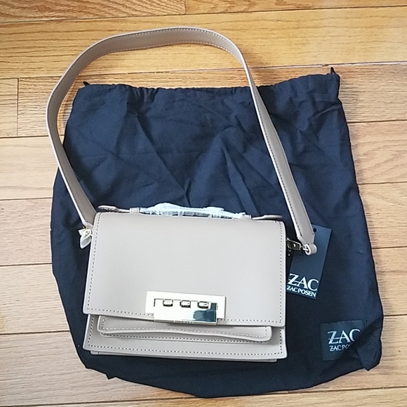 Zac posenEarthette Leather Accordion Shoulder Bag - Picture 5 of 7